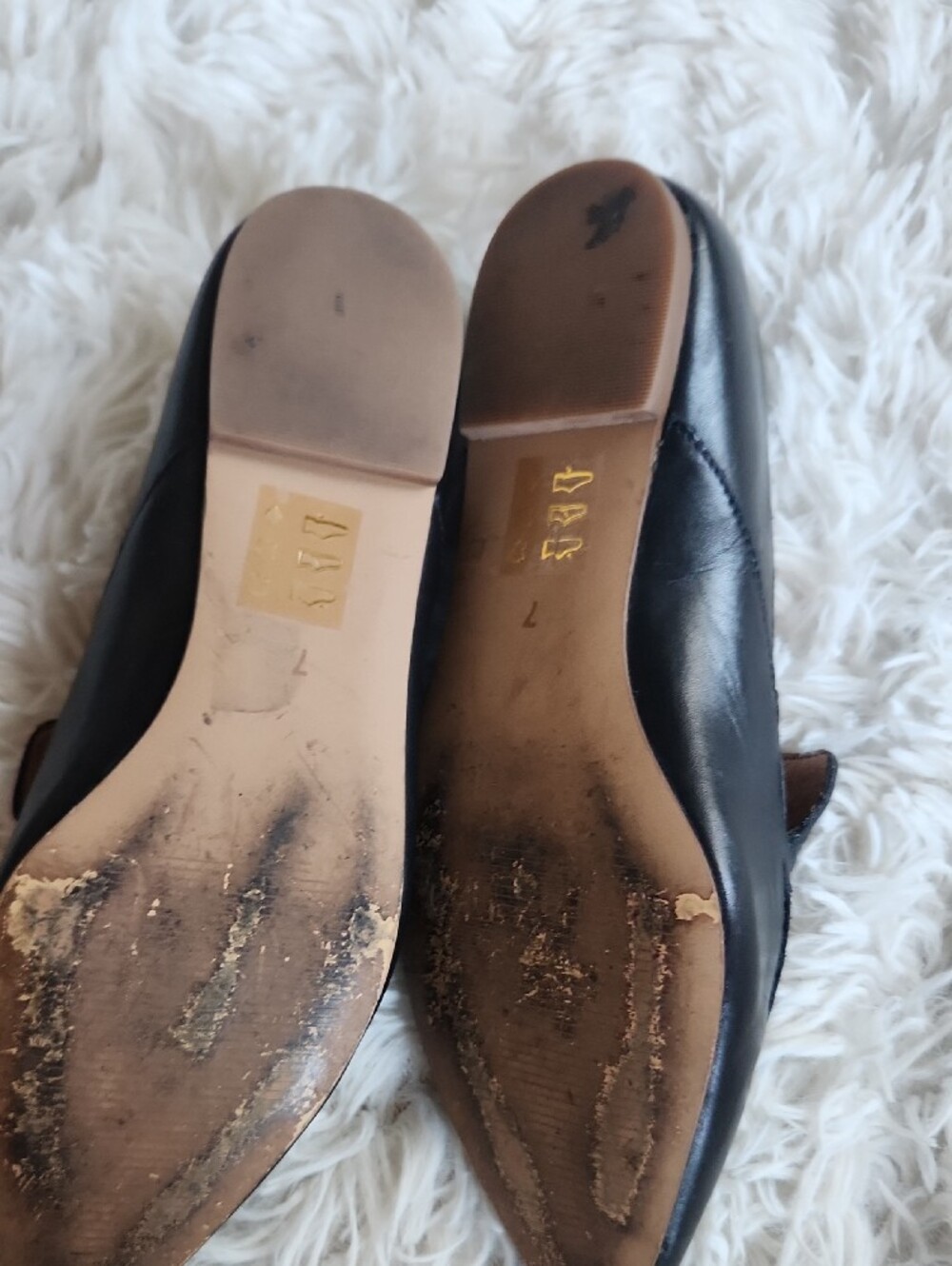 Madewell Black Leather Loafers - Picture 2 of 6